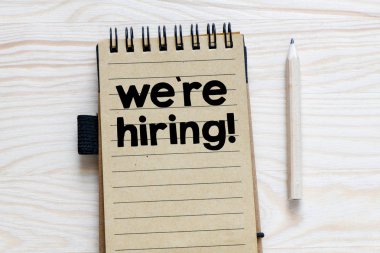 Biz işe konum metin ile not defteri 