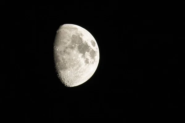 Luna Cielo Nocturno Fondo Natural —  Fotos de Stock