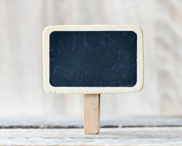 Egy Üres Kis Chalkboards Másolási Tér — Stock Fotó
