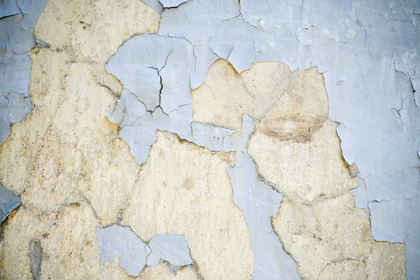 Wall Cracked Weathered Paint Background — Stock Photo, Image