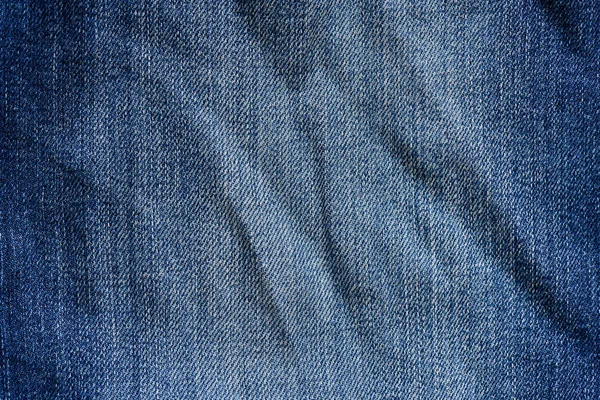 Full Frame Blue Fabric Background — Stock Photo, Image