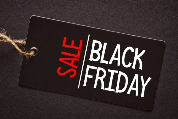 Inscription black friday — Stock Photo, Image