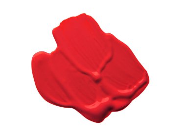 Lekeli lekeli ruj kontur beyaz izole arka planda