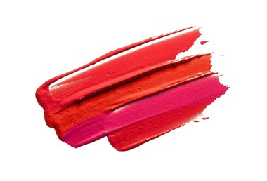 Lekeli lekeli ruj kontur beyaz izole arka planda