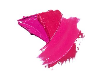 Lekeli lekeli ruj kontur beyaz izole arka planda