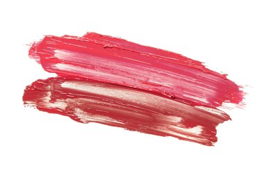 Lekeli lekeli ruj kontur beyaz izole arka planda