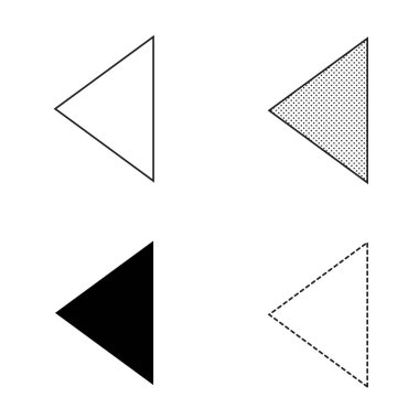 Beyaz arka plan üzerinde ok simgeleri
