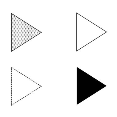 Beyaz arka plan üzerinde ok simgeleri
