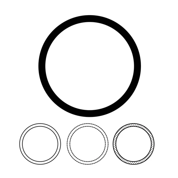 Symboles Blanchisserie Sur Fond Blanc — Image vectorielle