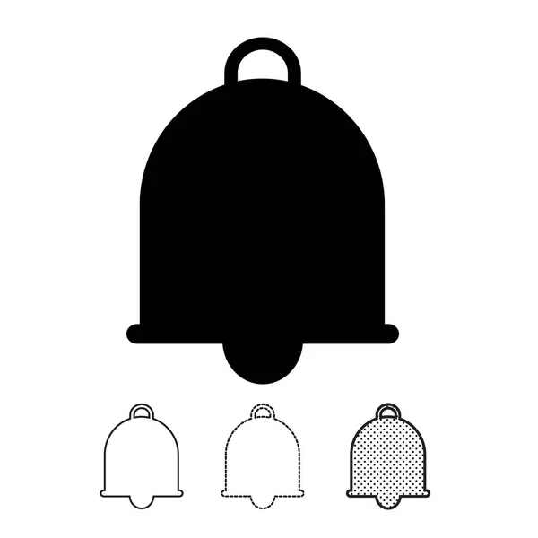 Klokkentopictogram Vectorafbeelding — Stockvector