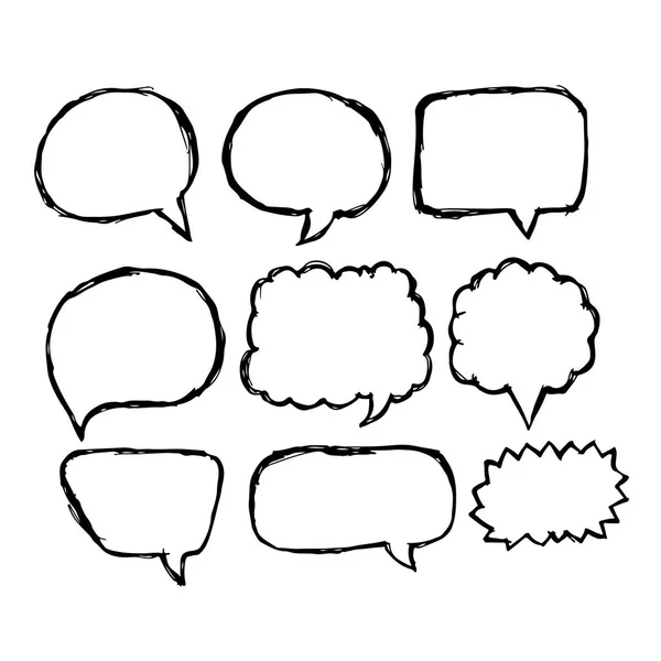 Pictogram Voor Spraak Zeepbel Chat Symbool Vectorillustratie — Stockvector