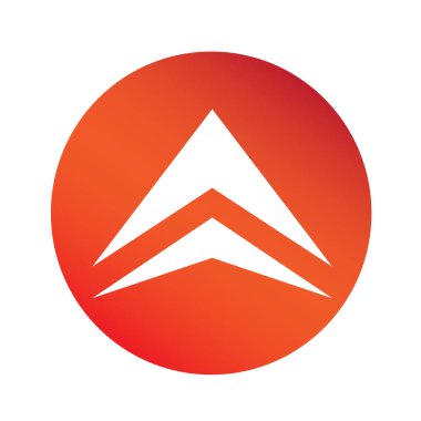 basit ok işareti simgesi 