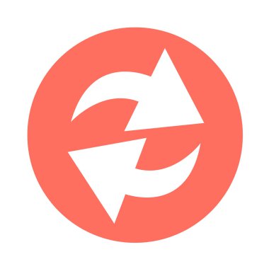 basit ok işareti simgesi