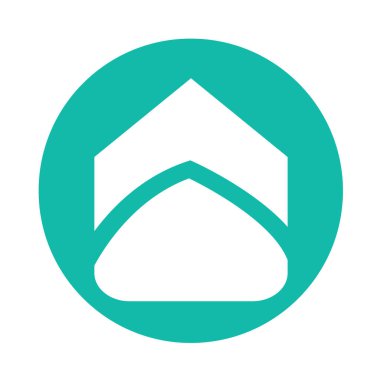 basit ok işareti simgesi