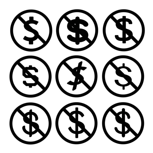 Lizenz und Urheberrecht nicht-kommerzielle Nutzung Symbol Symbol Zeichen — Stockvektor