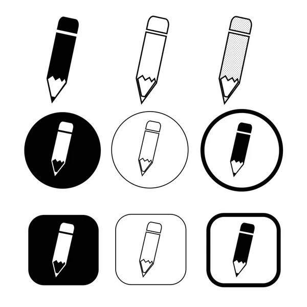 Enkel uppsättning av diagram och diagram ikon — Stock vektor