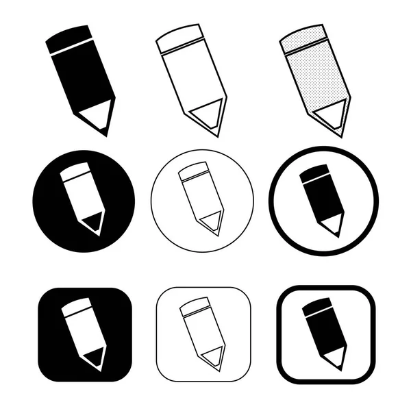 Conjunto simple de diagrama e icono gráfico — Archivo Imágenes Vectoriales