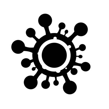 Coronavirus simgesi, COVID-19 Vektör Simgesi