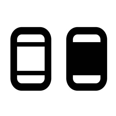 mobil simge vektör illüstrasyonu