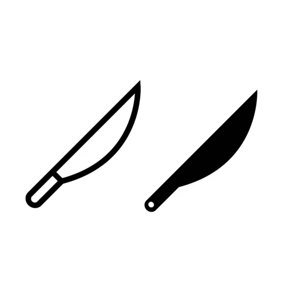 Scalpel Simple Icône Signe Conception — Image vectorielle