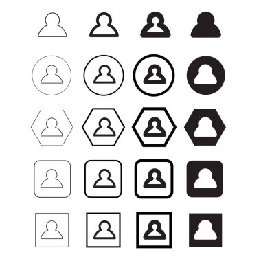 Kullanıcı simgesi simgesi simgesi