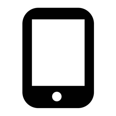akıllı telefon mobil simgesi vektör illüstrasyonu