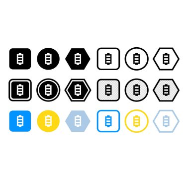 pil vektör illüstrasyonu