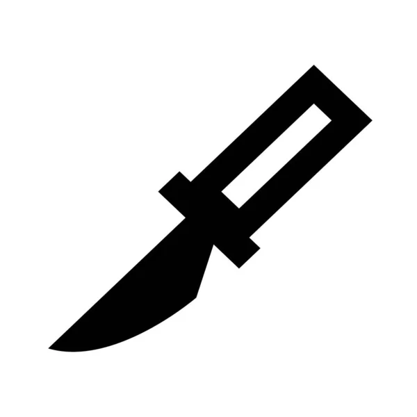 Значок Ножа Векторна Ілюстрація — стоковий вектор