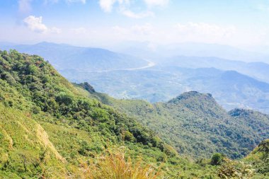 Zirve dağı Chiang Rai Eyaleti, Tayland