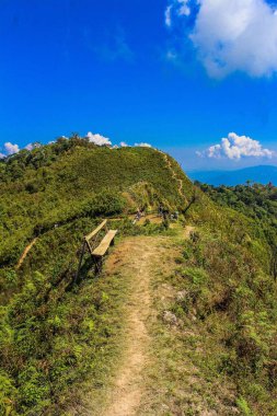 Zirve dağı Chiang Rai Eyaleti, Tayland