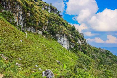 Zirve dağı Chiang Rai Eyaleti, Tayland