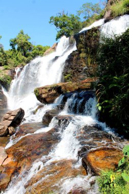 Mae Klang Şelalesi, Doi Inthanon Ulusal Parkı, Chiang Mai, Tayland