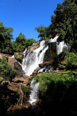 Mae Klang Şelalesi, Doi Inthanon Ulusal Parkı, Chiang Mai, Tayland