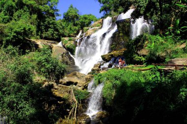 Mae Klang Şelalesi, Doi Inthanon Ulusal Parkı, Chiang Mai, Tayland