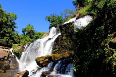 Mae Klang Şelalesi, Doi Inthanon Ulusal Parkı, Chiang Mai, Tayland