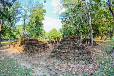 Si Satchanalai Tarih Parkı Sukhothai Tayland