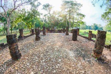 Si Satchanalai Tarih Parkı Sukhothai Tayland