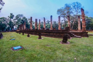 Si Satchanalai Tarih Parkı Sukhothai Tayland