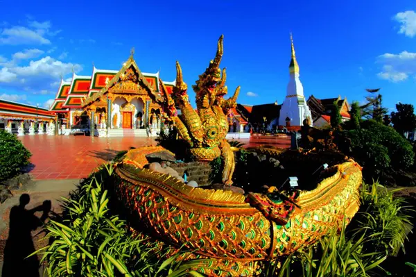 Wat Pratat Choeng Chum Sakon Nakhon Thaïlande — Photo