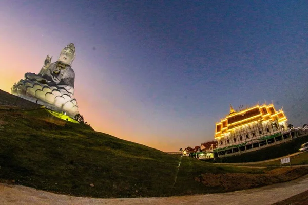 Wat Huai Pla Kung Chiang Rai Thaiföld — Stock Fotó