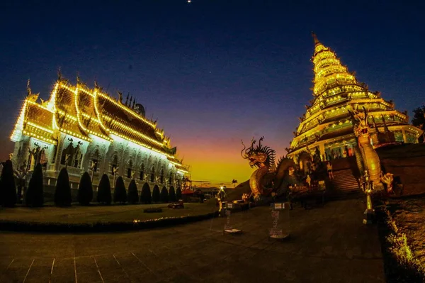 Wat Huai Pla Kung Chiang Rai Tailândia — Fotografia de Stock