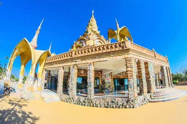 Wat Épület Thaiföldön — Stock Fotó