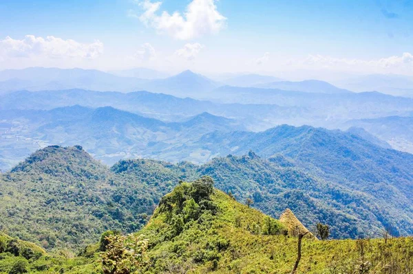 Κορυφή Βουνό Chiang Rai Province Ταϊλάνδη — Φωτογραφία Αρχείου