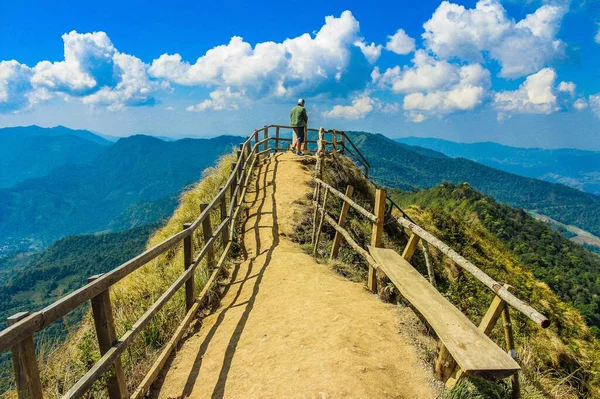 Bergstoppar Chiang Rai Provinsen Thailand — Stockfoto