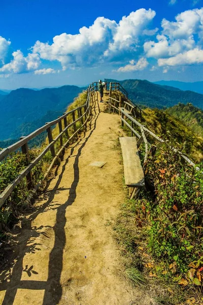 Bergstoppar Chiang Rai Provinsen Thailand — Stockfoto