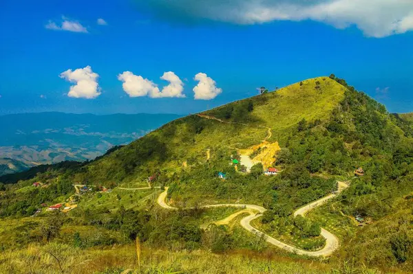 Κορυφή Βουνό Chiang Rai Province Ταϊλάνδη — Φωτογραφία Αρχείου