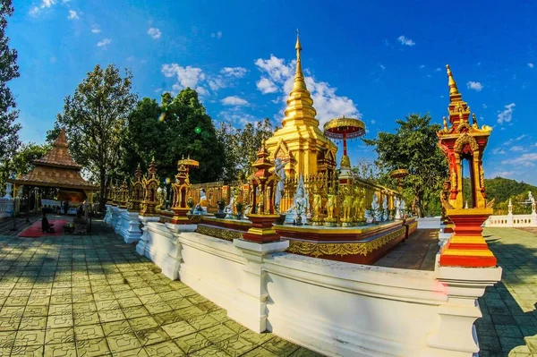 Wat Phra Doi Woa Chiang Rai Tailândia Travel — Fotografia de Stock