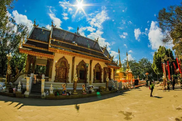 Phra Doi Tung Chiang Rai Ththailand Travel — стоковое фото