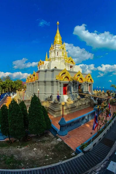 Wat Santikhiri Doi Mae Salong Chiang Rai Thailand Travel — Stock Photo, Image