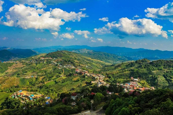 Doi Mae Salong Chiang Rai Tajlandia Podróże — Zdjęcie stockowe